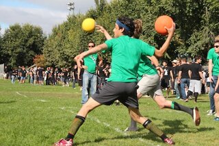 Dodgeball with prizes