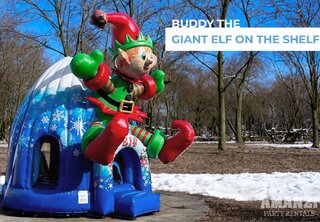 Giant Buddy the Elf Bouncer