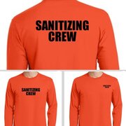 Sanitizing crew - member