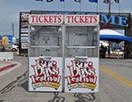 Carnival ticket booths