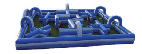 Water tag arena with water guns