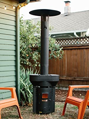 Even Embers Pellet Fueled Patio Heater