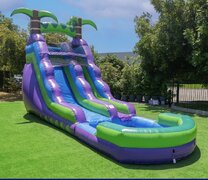 16ft Purple Water Slide
