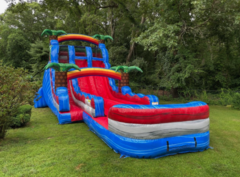 20’ Baja Splash Dual Lane Water Slide