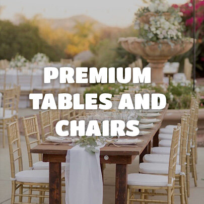 Premium Table and Chair Rentals