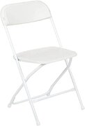 White Plastic Folding Chairs