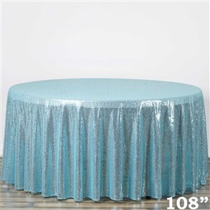 Round Sequin tablecloth
