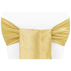 Gold chair sashes
