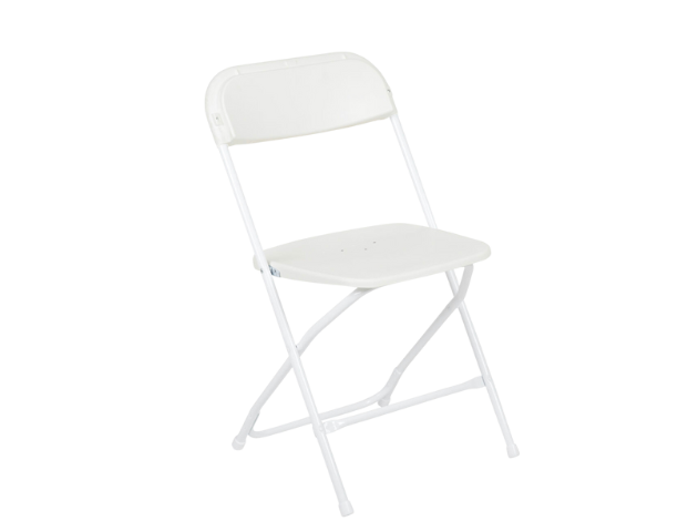 White Folding Chair