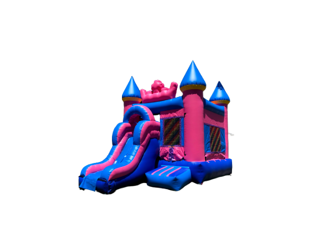 Pink & Blue Castle Dry