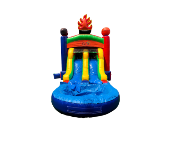 Sports Castle Dual  Slide Wet