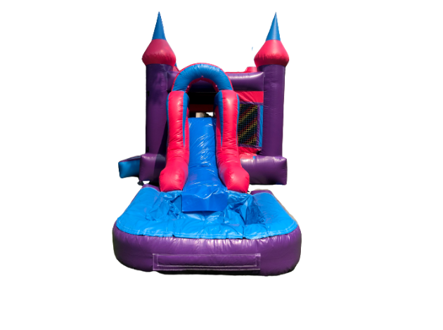 Pink & Purple Castle wet 