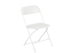 White Folding Chair