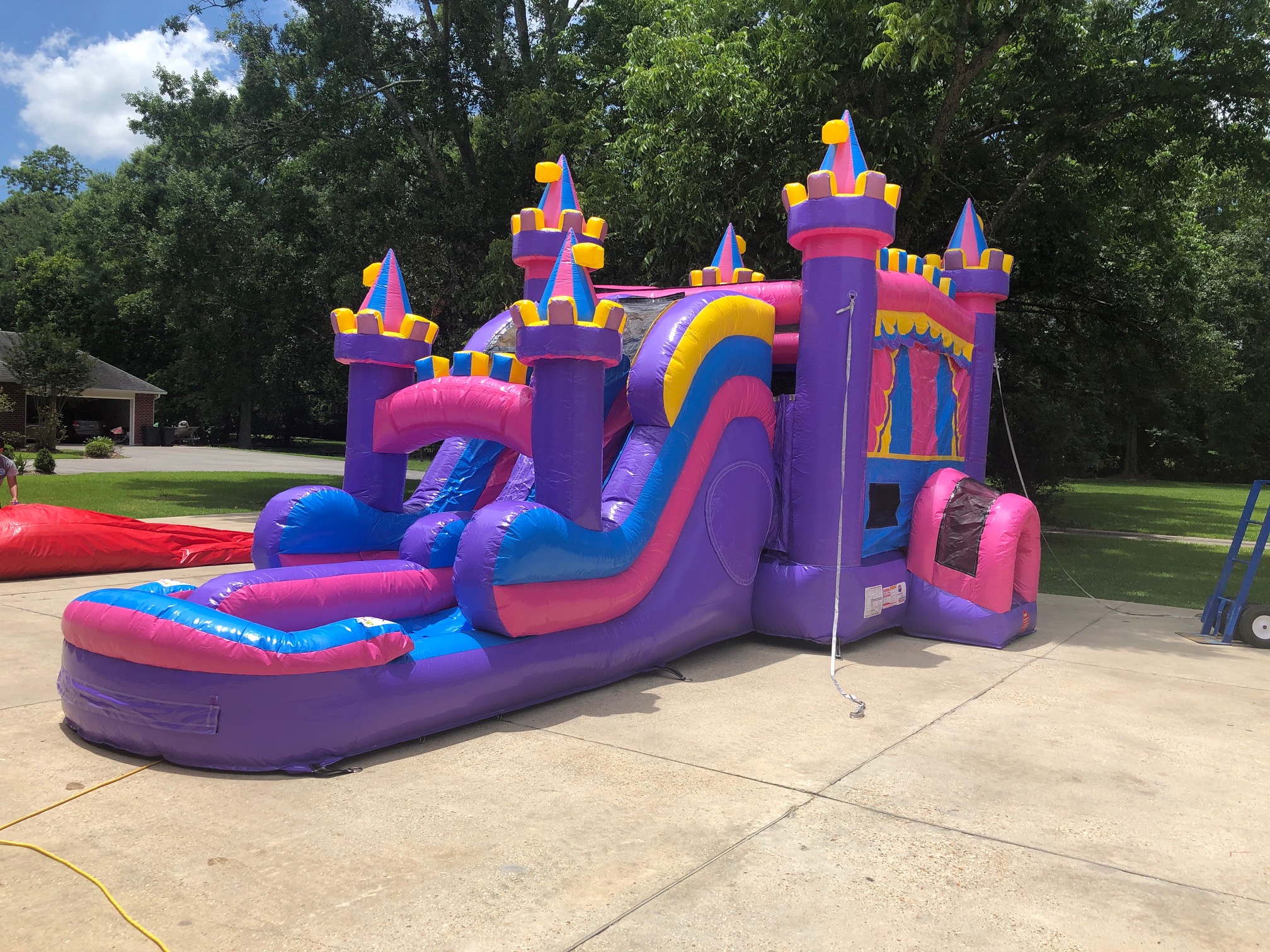 princess castle inflatable