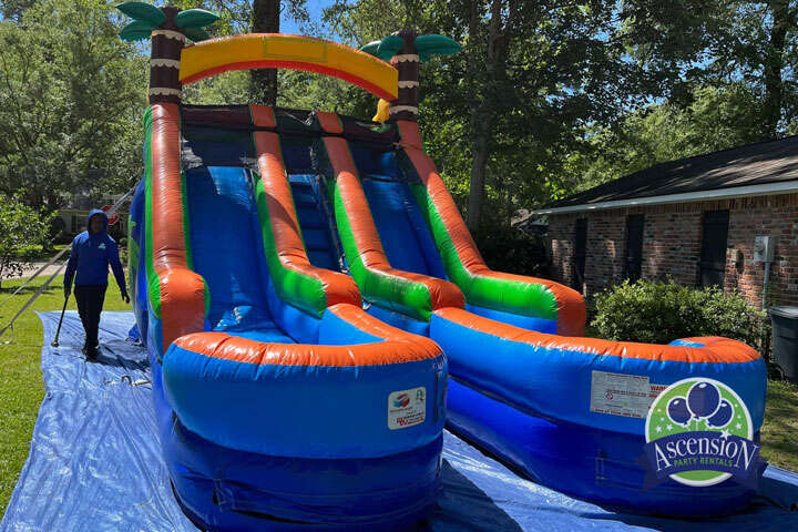 inflatable water slides denham springs