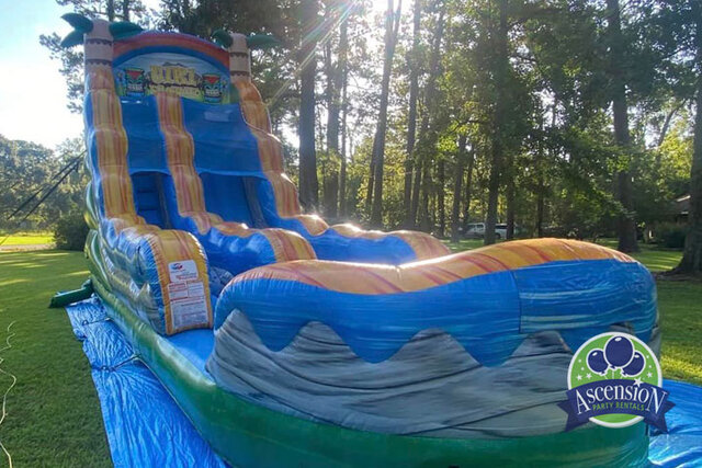 15 Ft. Superslide Water Slide Rental, Inflatable Party Magic