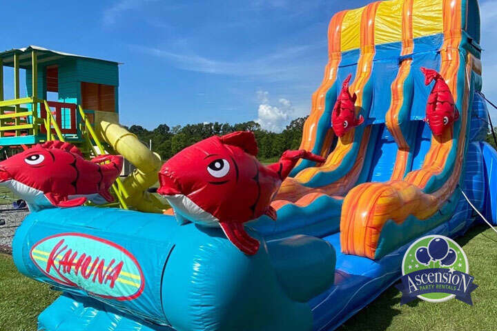 water slide rentals denham springs