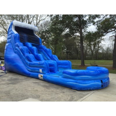 20ft Double Drop Water Slide