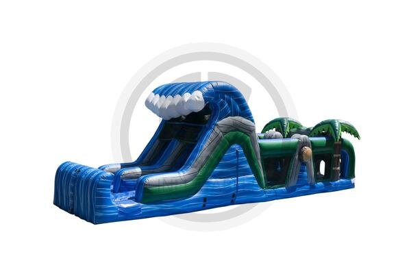 38ft Nile River Run Obstacle Course - WET