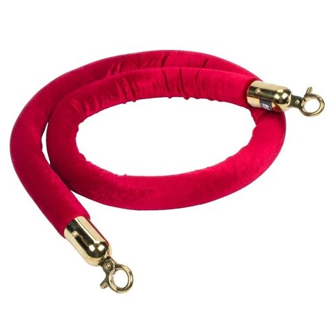 Stanchion Red Rope