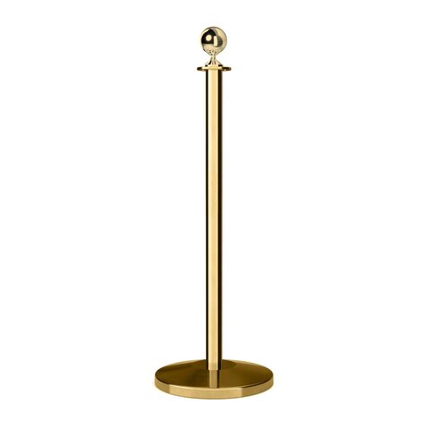 Gold Stanchion Post