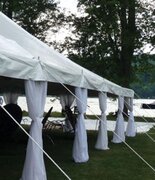 Tent Leg Drapes