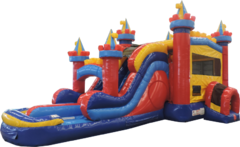Castle Bounce N Slide - WET