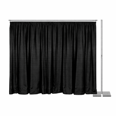 Pipe and Drape Add-On Kit - Black Drape