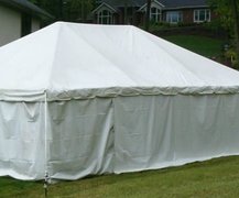 20ft Solid Frame Tent Walls