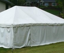 20ft Solid Frame Tent Walls PER FOOT