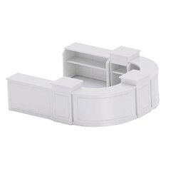 32' White Bar - 7 Piece Set- Martini