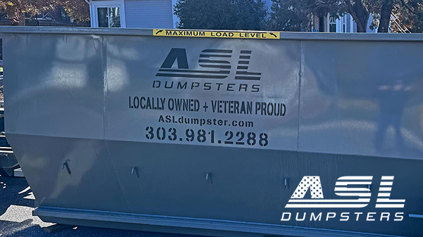 20 Yard Dumpster Rental - ASL Dumpsters