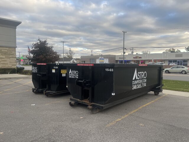 15 Yard Dumpster