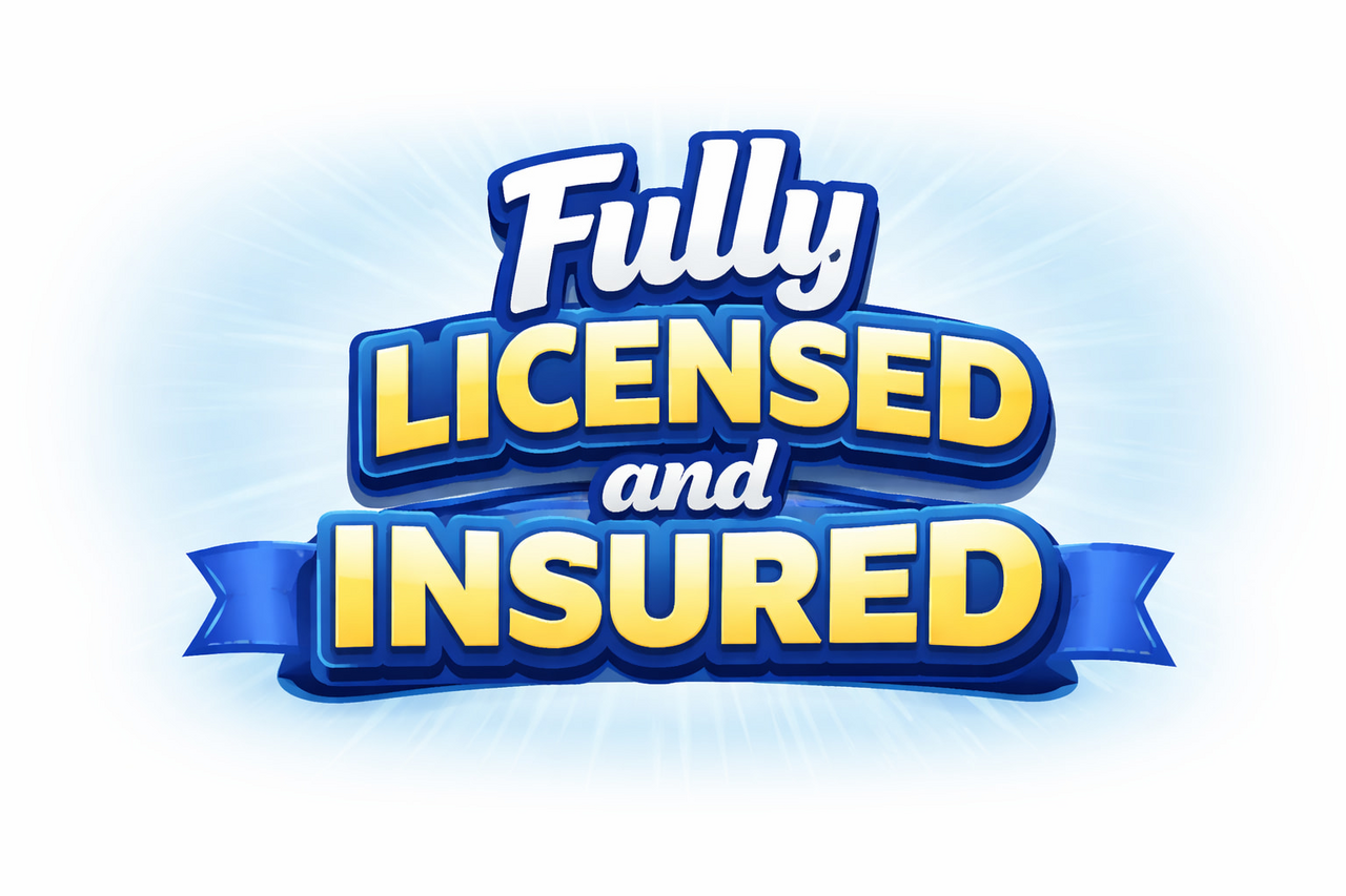 Fully Licensed and Insured!