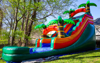 Emerald Fire 18 Foot Water Slide