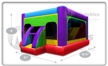 Wacky Spacesaver Bounce House