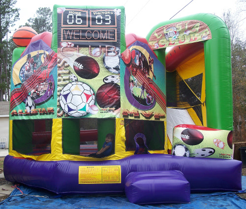 Sports Combo Bounce House Rental