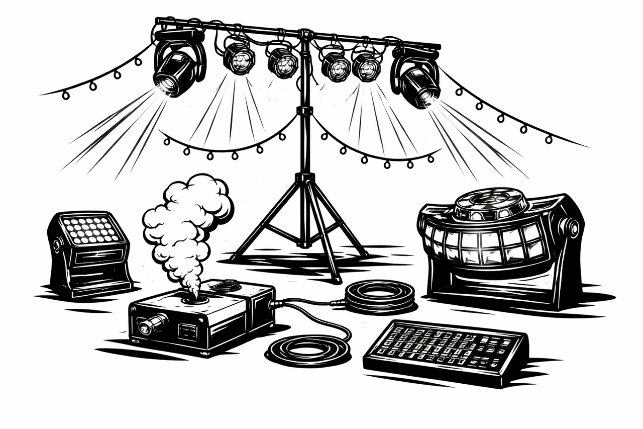 Event lighting rentals