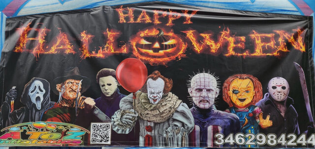 Scary Halloween Banner