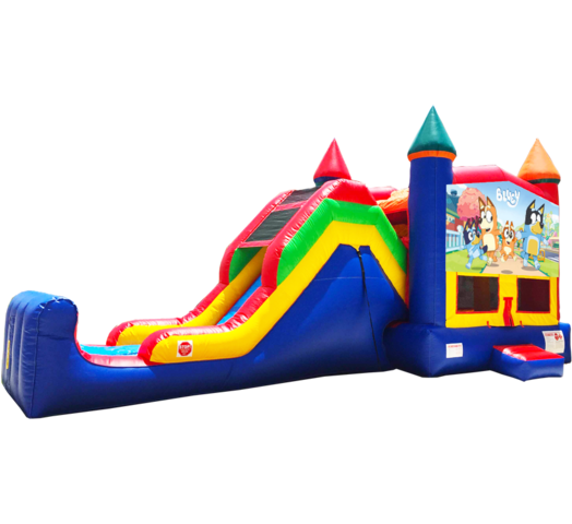 Bluey Super Combo 5-in-1 image from Austin Bounce House Rentals