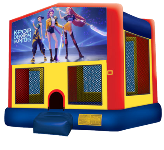 K-Pop Demon Hunter Bounce House Rentals in Austin Texas from Austin Bounce House Rentals