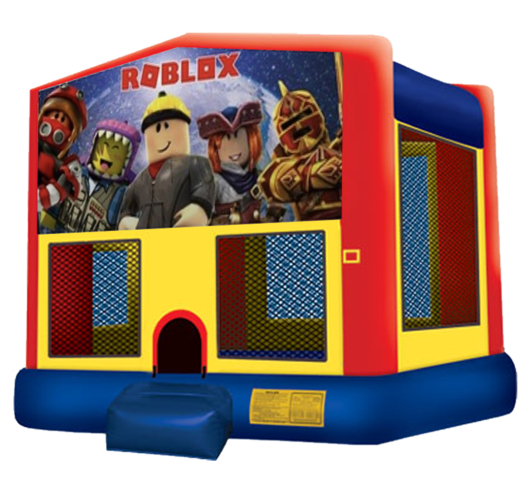 Roblox bounce house with no background