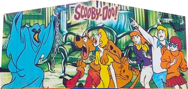 Scooby Doo banner for inflatable rentals in Austin Texas from Austin Bounce House Rentals