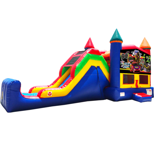 Stock Car Racing Super Combo 5-in-1 image from Austin Bounce House Rentals