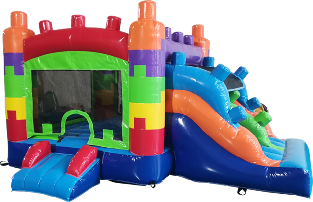 Build and Play Toddler Combo with no background from Austin Bounce House Rentals™