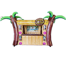 Tiki Bar rental from Austin Bounce House Rentals