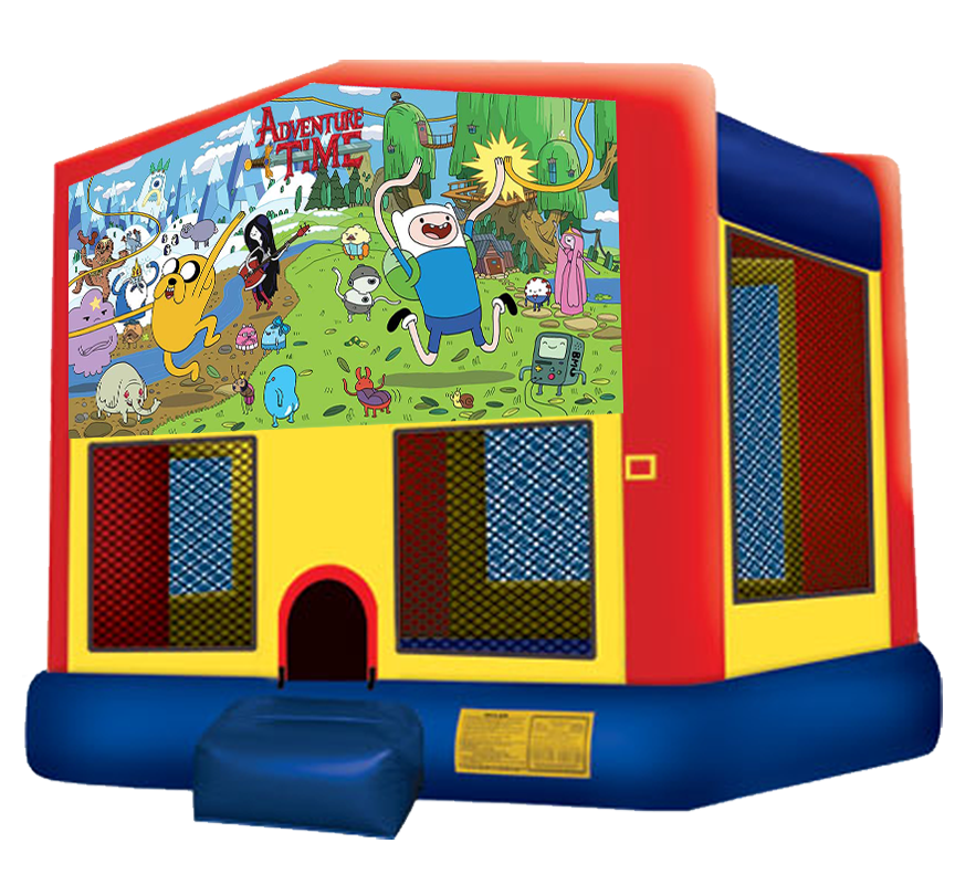 Adventure Time bounce house rental in Austin Texas by Austin Bounce House Rentals