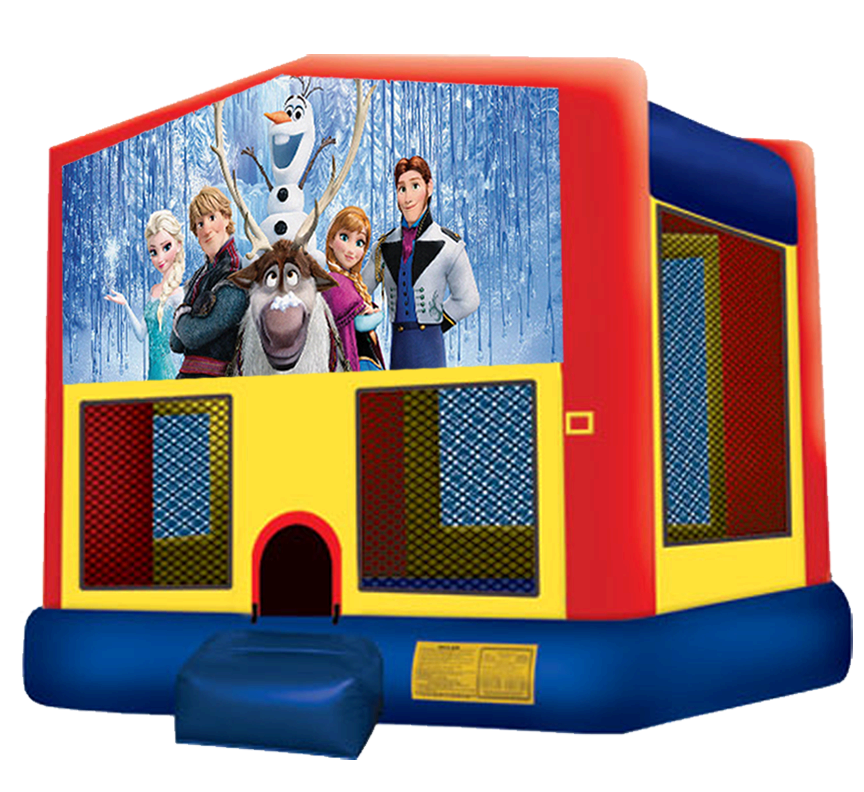 Frozen Bounce House Rentals in Austin Texas from Austin Bounce House Rentals