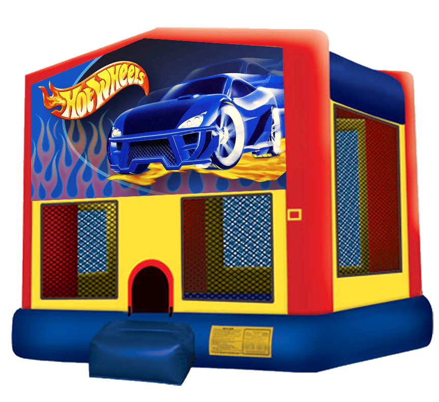 Hot Wheels Bounce House - Austin Bounce House Rentals