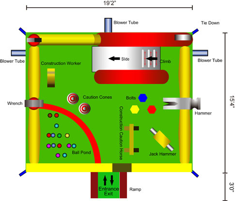 Little Builders Toddler inflatable schematic